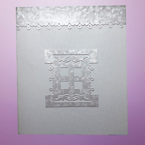 3D Greeting Card "White Winter Fairy Tale"