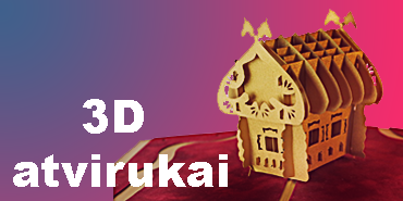 3D atvirukai